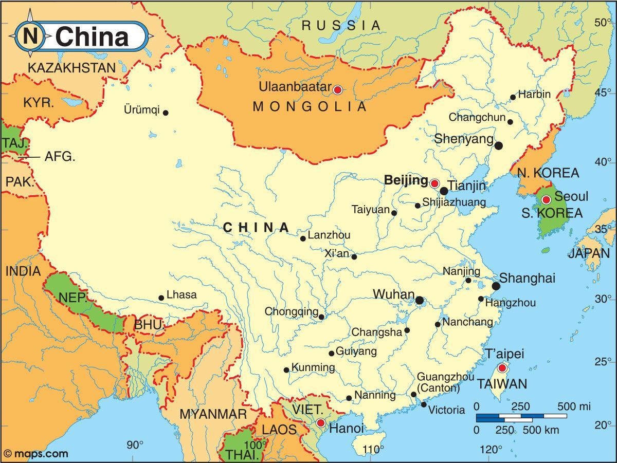 China southern mappa di volo