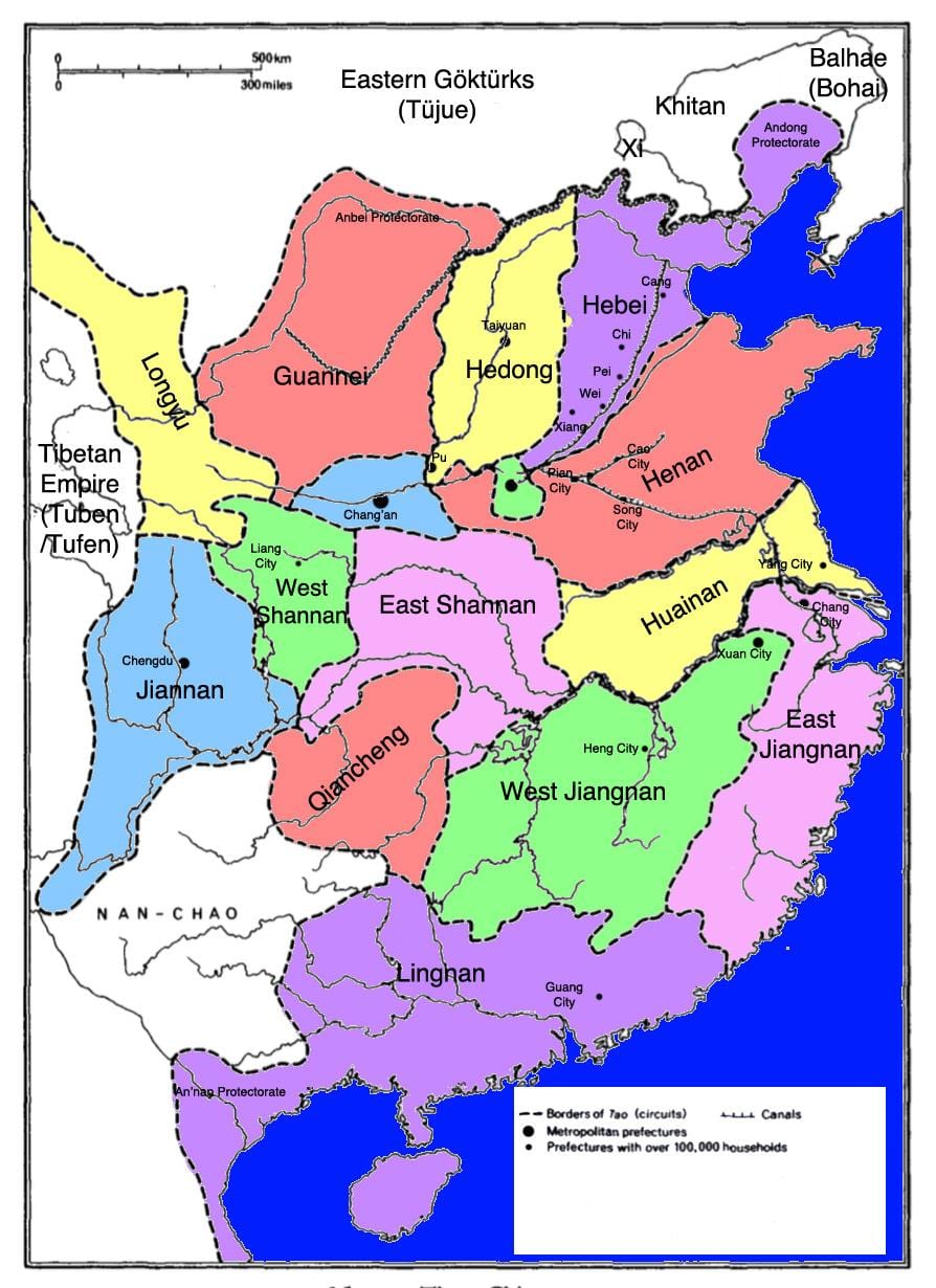 Mappa cina storia
