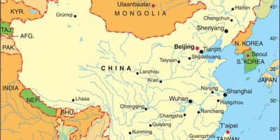China southern mappa di volo