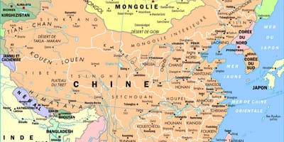 Mappa cina hd