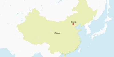 Mappa vettoriale della Cina
