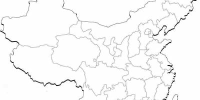 Mappa di Cina quiz