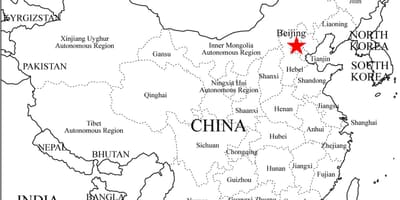 Mappa delle province cinesi