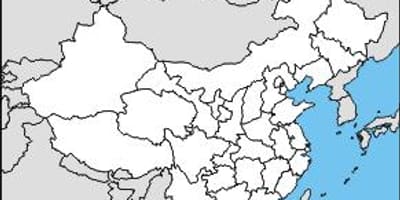 Mappa vuota Cina